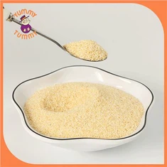Granule de usturoi uscate la aer